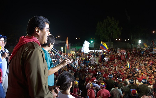 Nicolas Maduro en El Valle-Fidel Ernesto Vasquez
