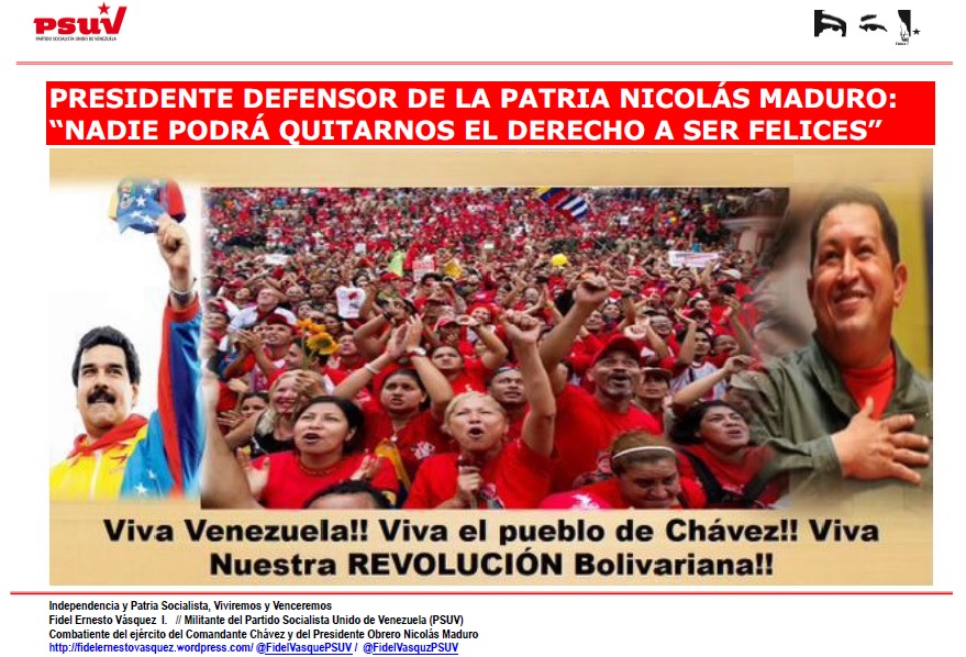 Resultado de imagen para Venezuela felicidad bolivariana
